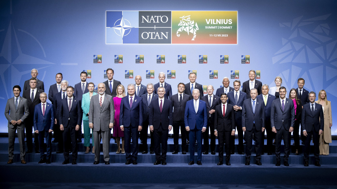NATO-csúcs Vilniusban. Kép. AP 
