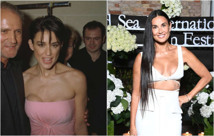 Demi Moore Kép.: Getty Images - A gyönyörű színésznő maga is bevállalta a mellimplantátumokat, méghozzá 1996-ban, amikor a Sztriptíz című filmjét forgatta. A rajongóknak persze hamar feltűnt, hogy a korábbi megjelenéséhez képest jóval teltebb keblekkel szerepelt a filmben, ám Demi később elárulta, hogy egyáltalán nem szerette az implantátumokat. Végül ki is vetette, így bár számos beavatkozást bevállalt fiatalos külseje megőrzése érdekében, a melleit nem műttette meg többet.