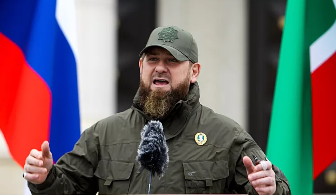 Ramzan Kadirov orosz csecsen vezető. Kép. RIA Novoszty