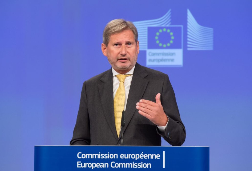 Johannes Hahn, az EU költségvetési biztosa. Kép. EPA