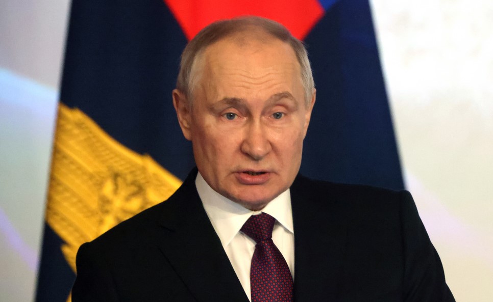 Vlagyimir Putyin orosz elnök. Kép. TASZSZ